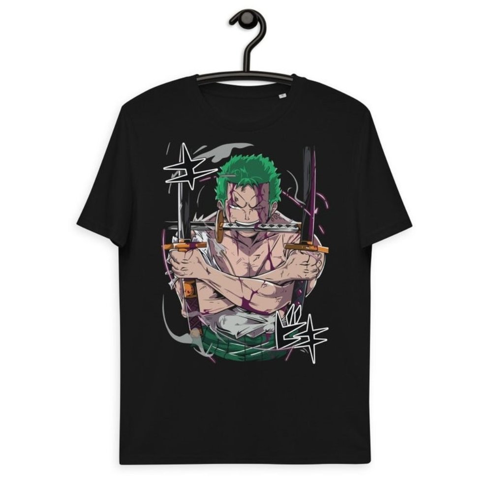 One Piece - Zoro T-shirt  Cool Anime & Manga Unisex T-shirt  Anime merch  Gift f